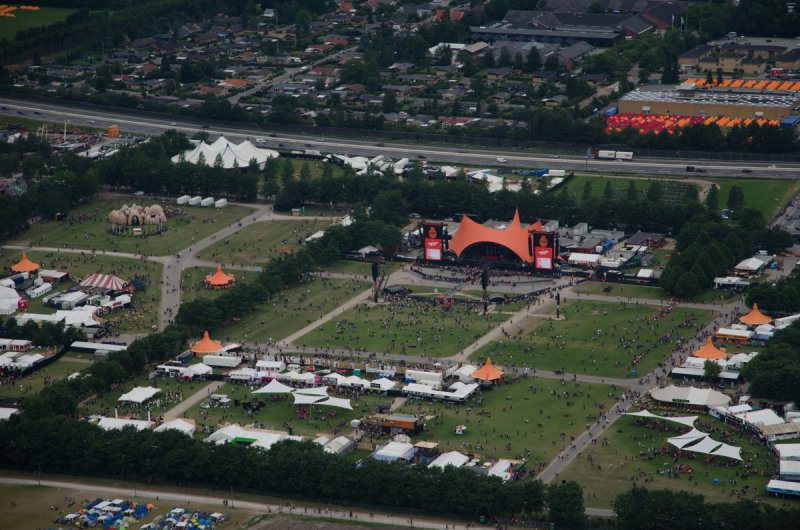 Roskilde Festival Pladsen lige efter aabning (1)